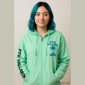 Mint Green Puerto Vallarta Mexico Jacket